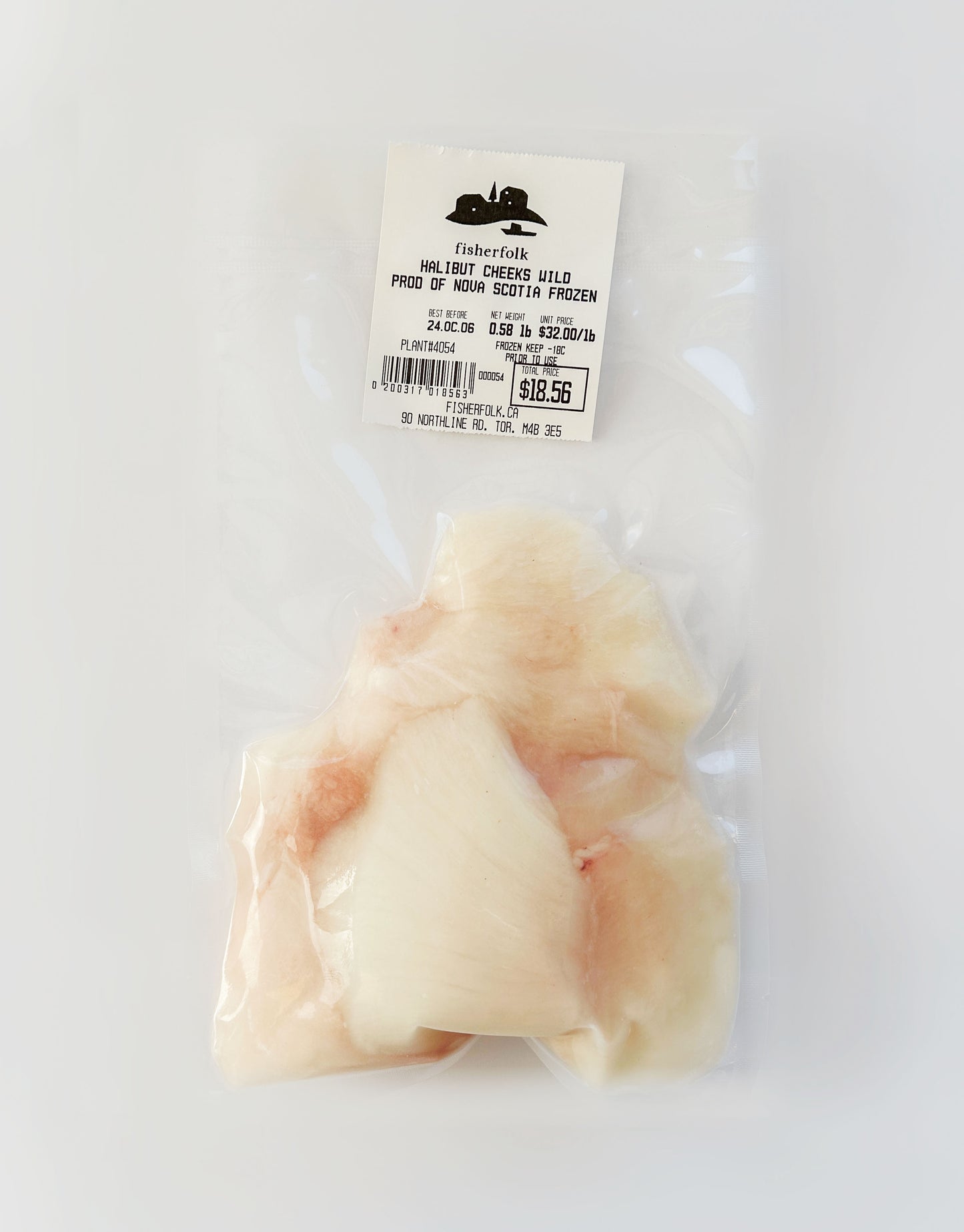 Halibut Cheeks NS, Wild