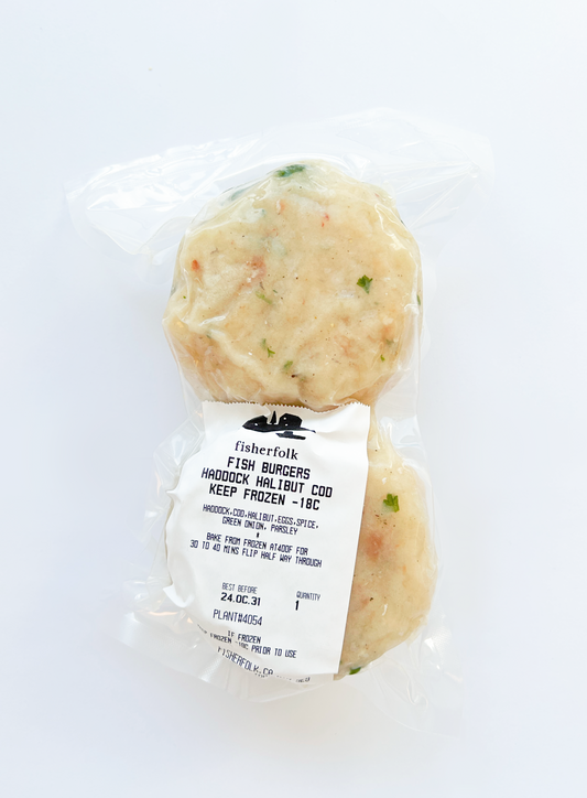 Fisherfolk White Fish Burgers